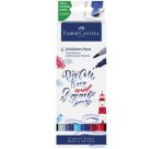 FABER-CASTELL Marqueur aquarelle GOLDFABER, Sea, étui de 6