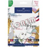 FABER-CASTELL Marqueur Sketch GOLDFABER, étui de 24