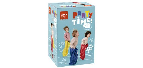 APLI Kids Jeu de la course en sac PARTY TIME