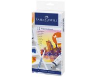 FABER-CASTELL Aquarelle en tube, étui carton de 12