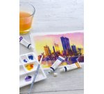 FABER-CASTELL Aquarelle en tube, étui carton de 24