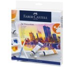 FABER-CASTELL Aquarelle en tube, étui carton de 24