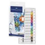 FABER-CASTELL Acrylverf in tube, kartonnen doos van 12