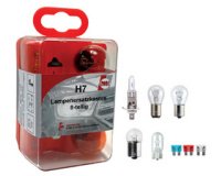 Kit d'ampoules et de fusibles de rechange H7, 8 pièces