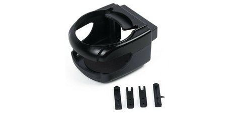 Car drink holder, for vent grille