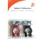 Jeu de cosses de batterie, coloré