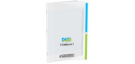 Cahier 'DUO', 240 x 320 mm, seyès