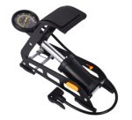 Pompe à pied un cylindre, noir