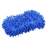 Eponge microfibre, 250 x 120 x 60 mm, bleu