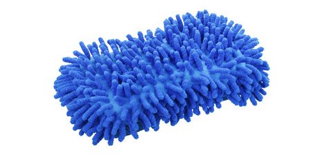 Microfiber sponge, 250 x 120 x 60 mm, blue