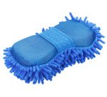 Eponge microfibre, 250 x 120 x 60 mm, bleu