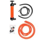 Pompe à air et à siphon, noir/rouge