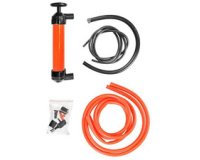 Pompe à air et à siphon, noir/rouge