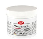 ViVA DECOR Pâte structurée PREMIUM crémeuse, blanc, 1.000 g