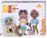 Hama Perles à repasser midi 'Fashion Girls', coffret cadeau