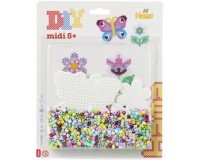 Hama Perles à repasser midi 'Papillon/petite fleur', blister