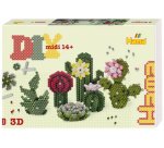 Hama Perles à repasser midi Art 'Succulentes', coffret