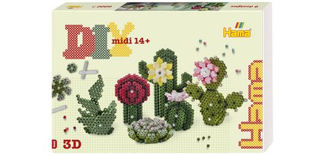 Hama Perles à repasser midi Art 'Succulentes', coffret