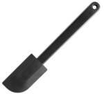 Gastro Max Spatule à pâtisserie en silicone, (L)55 mm, noir