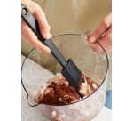 Gastro Max Spatule à pâtisserie en silicone, (L)55 mm, noir
