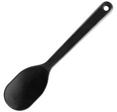 Gastro Max Cuillère en silicone, (L)60 mm, noir
