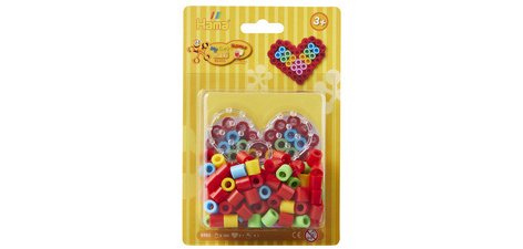 Hama Perles à repasser maxi 'Petit coeur', sous blister