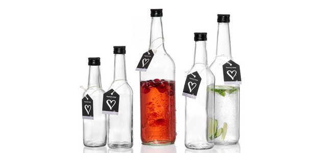 Bouteille en verre MARA, 1 litre