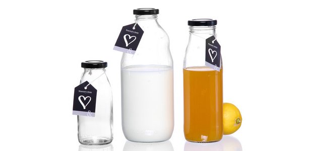 Bouteille à lait MARA, 250 ml