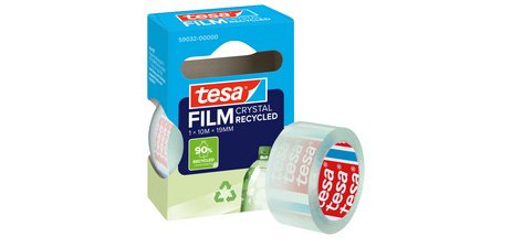 Film ruban adhésif CRYSTAL RECYCLED, 19 mm x 10 m