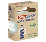 Film ruban adhésif ECO & CRYSTAL, 19 mm x 10 m