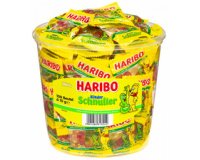 Bonbons HARIBO gélifiés aux fruits SCHNULLER Minis - Boîte 1 kg