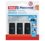 Crochet S - Powerstrips - auto adhésifs - rectangulaire - 39 x 16 x 21 mm -