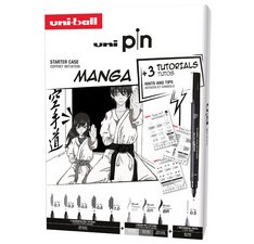 De_set iniciacion uniball pin manga starter nº1 blister de 8 rotuladores + 1 portaminas