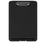 Porte-bloc à pince avec compartiment de rangement, A4