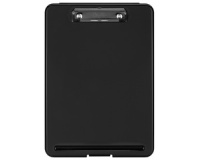 Porte-bloc à pince avec compartiment de rangement, A4