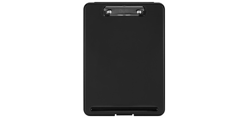 Porte-bloc à pince avec compartiment de rangement, A4