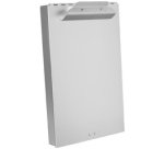 Porte-formulaire avec compartiment, en aluminium, A4