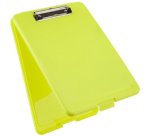 Porte-bloc à pince Safety, avec compartiment