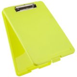 Porte-bloc à pince Safety, avec compartiment