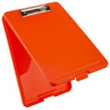 Porte-bloc à pince Safety, avec compartiment
