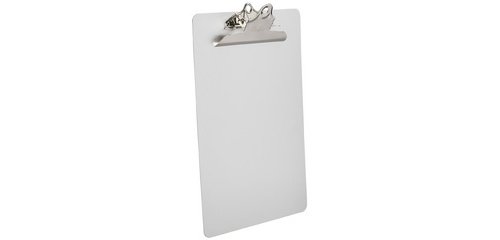 Clipboard, aluminum, with hanging hole,