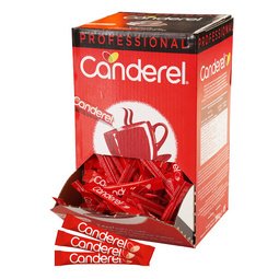 Canderel Stick de sucre, en présentoir carton