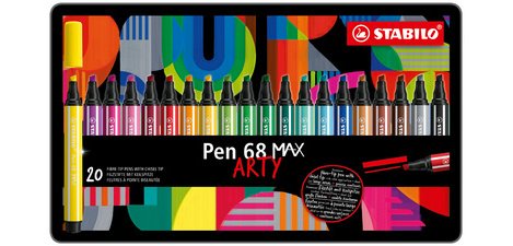 Filzstift Pen 68 MAX, Etui mit 20 ARTY