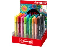 En_rotulador stabilo acuarelable pen 68 max arty line expositor de 32 unidades colores surtidos