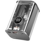 Powerbank avec écran, 10.000 mAh, noir