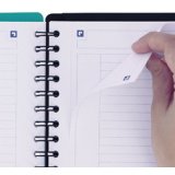 Spiraalschrift studenten 'NOTEBOOK', B5, geruit