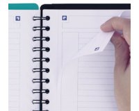 Gb_notebook 160 pages (en carte rembordée rigide), 5x5 (technologie réglure scribzee). format b5