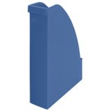 Porte-revues Recycle, format A4, PS, bleu clair