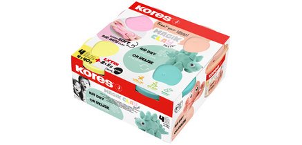 Pâte à modeler 'Magic Clay Pastel', assorti