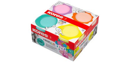 Pâte à modeler 'Magic Clay Pastel', assorti